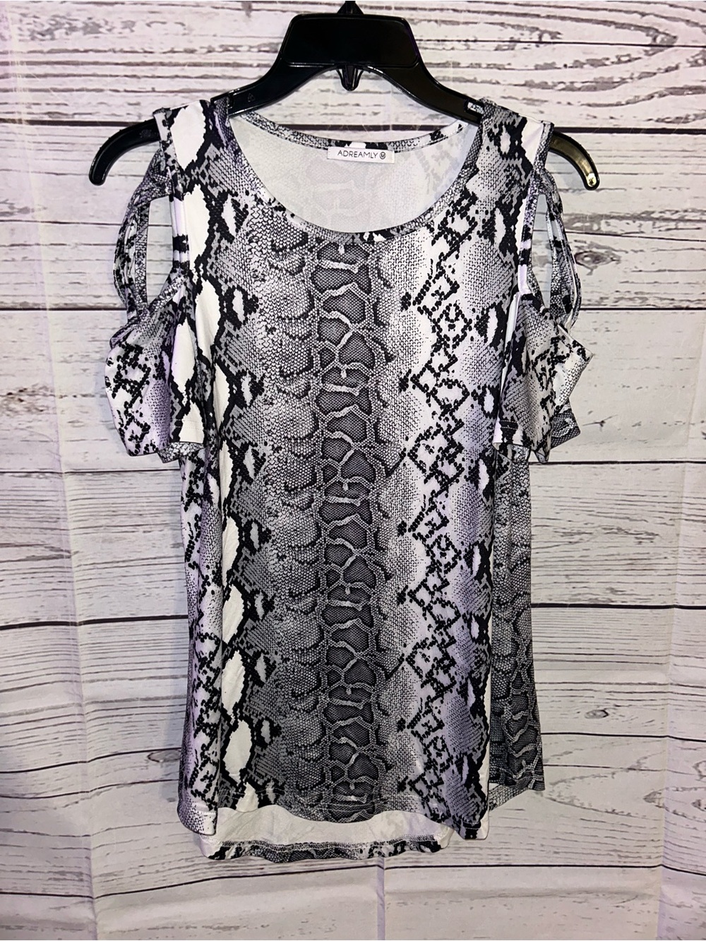 Snakeskin top